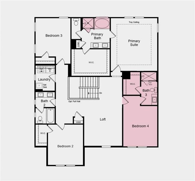 2D floor plan layout of this home in Auburn Glen, Dacula, GA (Image 2). 2D floor plan layout of this home in Auburn Glen, Dacula, GA (Image 2).