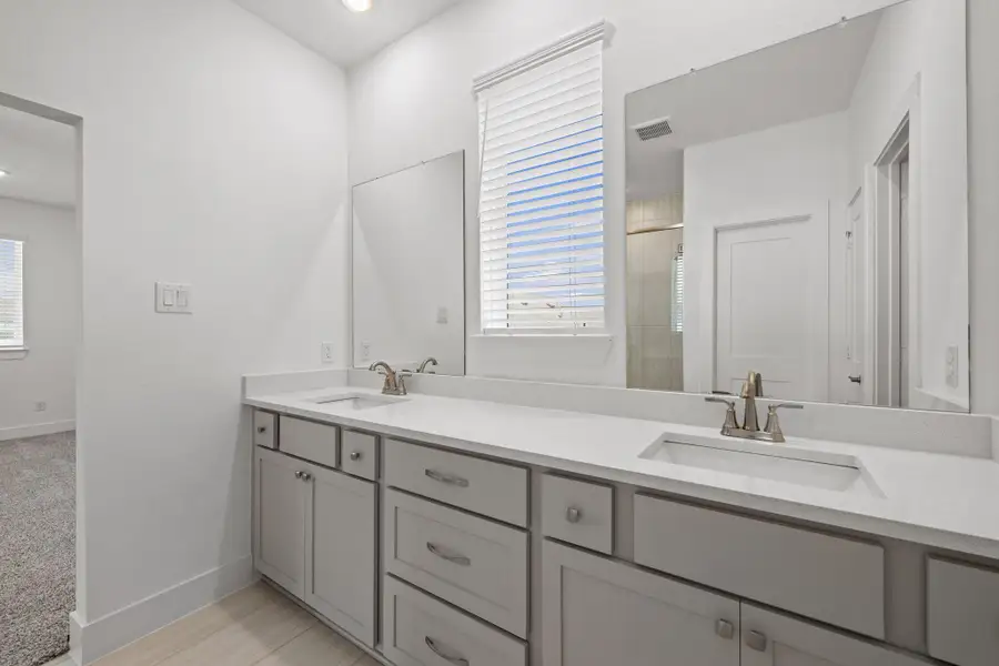 Furnished interior view inside a new home in Meridiana, Manvel (Image 8). Furnished interior view inside a new home in Meridiana, Manvel (Image 8).