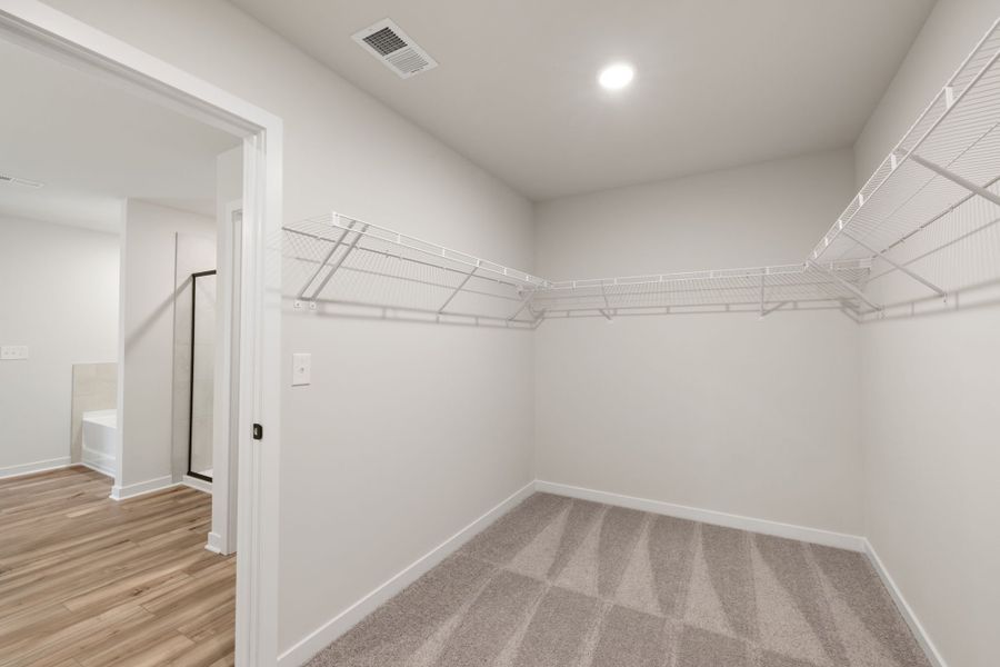 A room with white walls. A room with white walls.