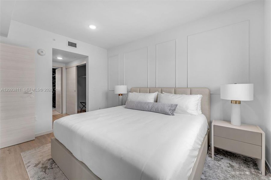Furnished interior view inside a new home in , Coral Gables (Image 17).
