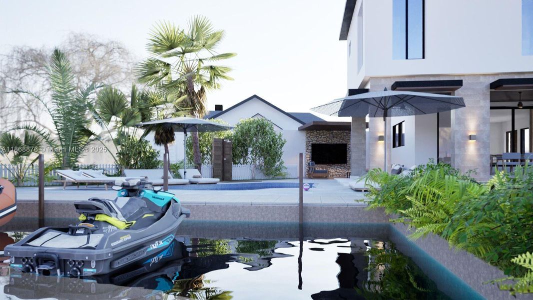 Front exterior of a new home in , Key Colony Beach, FL, highlighting curb appeal (Image 1). Front exterior of a new home in , Key Colony Beach, FL, highlighting curb appeal (Image 1).