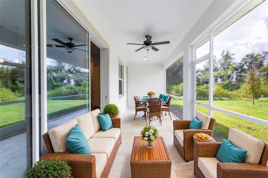 Furnished interior view inside a new home in , Port Charlotte (Image 10).