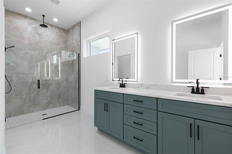 Furnished interior view inside a new home in , Palm Coast (Image 37). Furnished interior view inside a new home in , Palm Coast (Image 37).