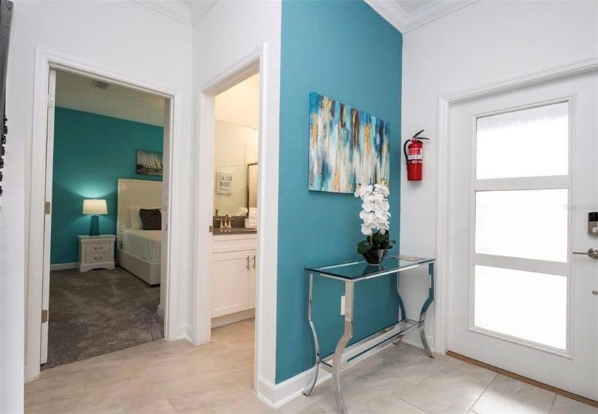 Furnished interior view inside a new home in , Kissimmee (Image 3).