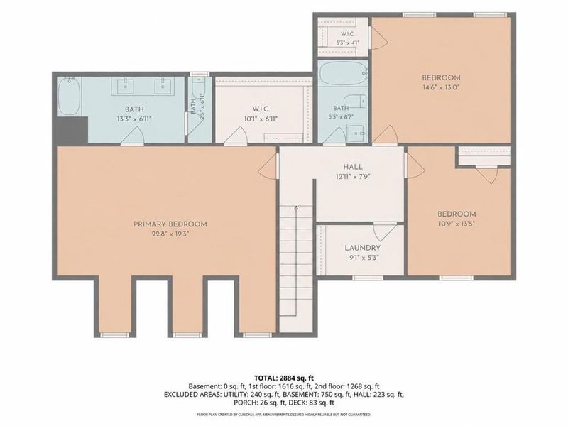 2D floor plan layout of this home in , Ellenwood, GA (Image 6). 2D floor plan layout of this home in , Ellenwood, GA (Image 6).