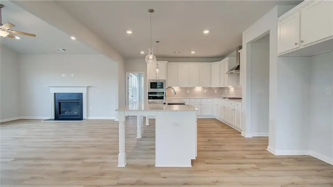 Furnished interior view inside a new home in Brighton, Locust Grove (Image 3).