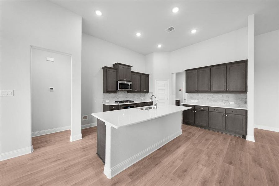 Furnished interior view inside a new home in Creekview Farms, Greenville (Image 7).