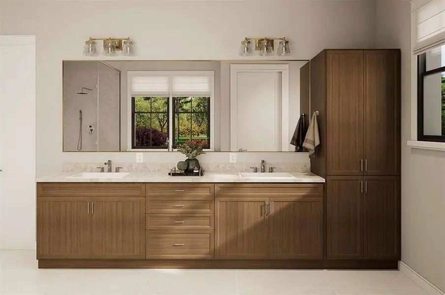 Furnished interior view inside a new home in Oak Water Ranch, Granbury (Image 12). Furnished interior view inside a new home in Oak Water Ranch, Granbury (Image 12).