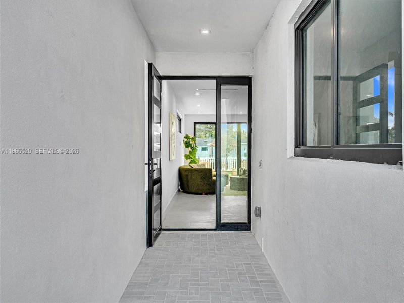 Exterior details and patio area of a home in , Dania Beach (Image 3). Exterior details and patio area of a home in , Dania Beach (Image 3).