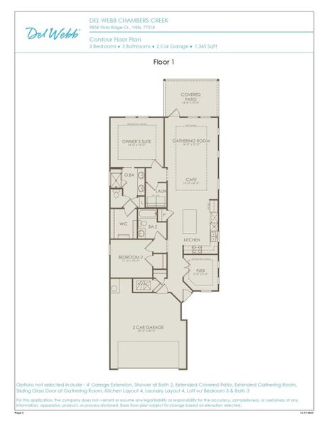 2D floor plan layout of this home in , Willis, TX (Image 2). 2D floor plan layout of this home in , Willis, TX (Image 2).