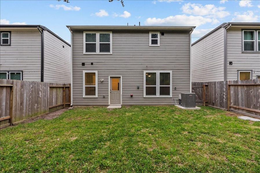 Another view of the back of the house