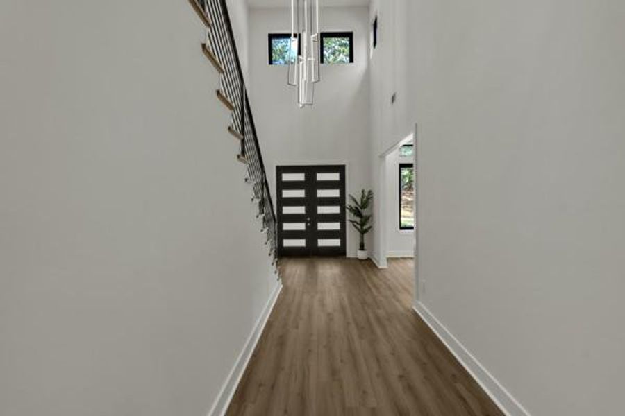 Spacious, unfurnished interior of a new home in , Atlanta (Image 88).