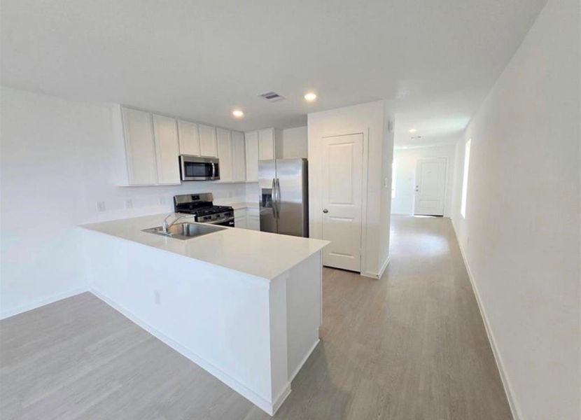 Furnished interior view inside a new home in The Grand Prairie: Cottage Collection, Hockley (Image 9).