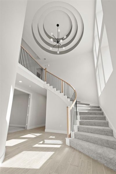 Spacious, unfurnished interior of a new home in Austin Point, Richmond (Image 16). Spacious, unfurnished interior of a new home in Austin Point, Richmond (Image 16).