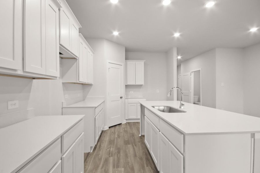 Furnished interior view inside a new home in Northpark South, Porter (Image 6). Furnished interior view inside a new home in Northpark South, Porter (Image 6).