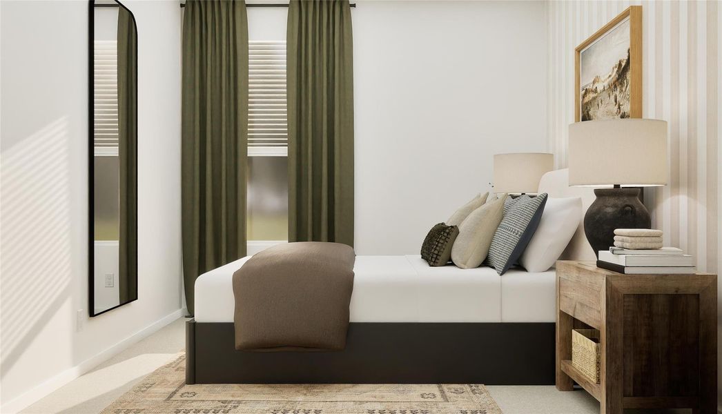 Furnished interior view inside a new home in Pelly Place, Baytown (Image 19).