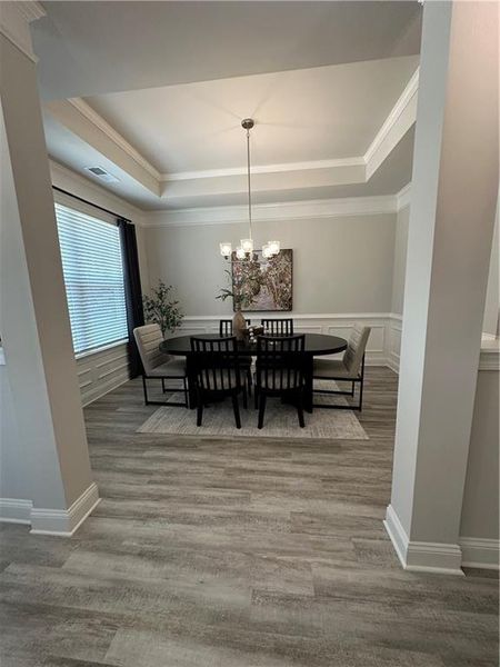 Furnished interior view inside a new home in Mirror Lake at South Harbour, Villa Rica (Image 26).