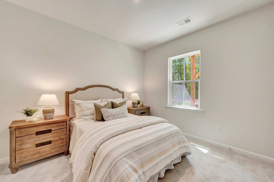 Representative furnished interior of a home built from the Huck by Tri Pointe Homes in Twinleaf Townes, Chapel Hill (Image 15).