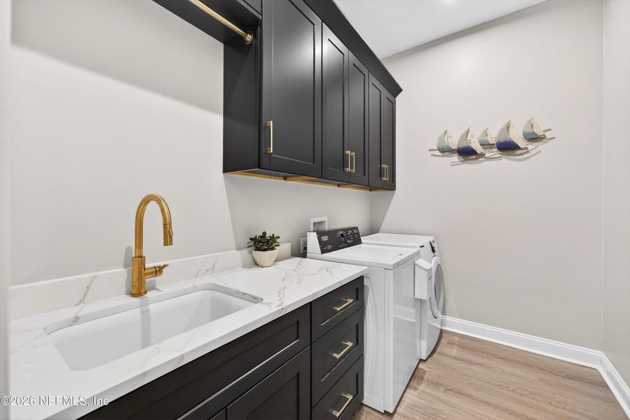 Furnished interior view inside a new home in RiverTown, St. Johns (Image 37).