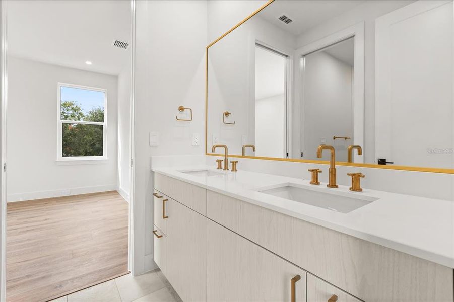 Furnished interior view inside a new home in , Orlando (Image 18). Furnished interior view inside a new home in , Orlando (Image 18).