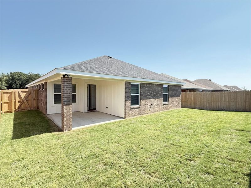 Front exterior of a new home in , Belton, TX, highlighting curb appeal (Image 1).