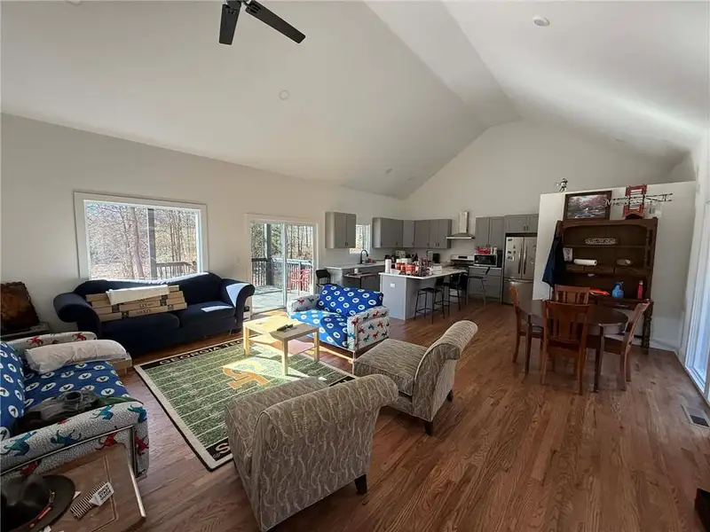 Furnished interior view inside a new home in , Dewy Rose (Image 3). Furnished interior view inside a new home in , Dewy Rose (Image 3).