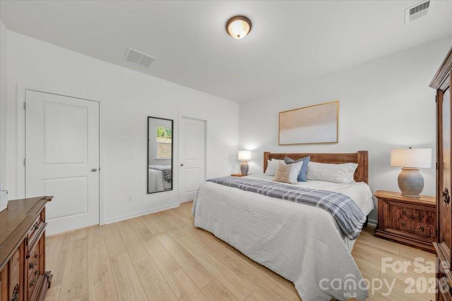 Furnished interior view inside a new home in Sheffield, Indian Trail (Image 27).