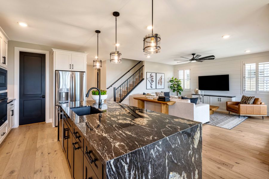 Furnished interior view inside a new home in Waterston Central, Gilbert (Image 6).