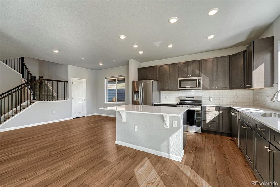 Furnished interior view inside a new home in , Parker (Image 11). Furnished interior view inside a new home in , Parker (Image 11).