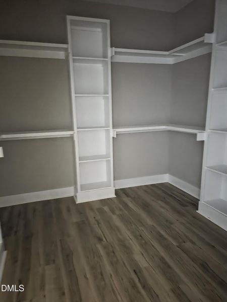 Primary closet Primary closet