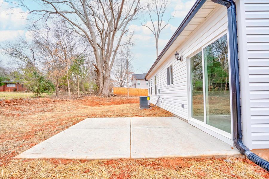 Exterior details and patio area of a home in , Shelby (Image 3). Exterior details and patio area of a home in , Shelby (Image 3).