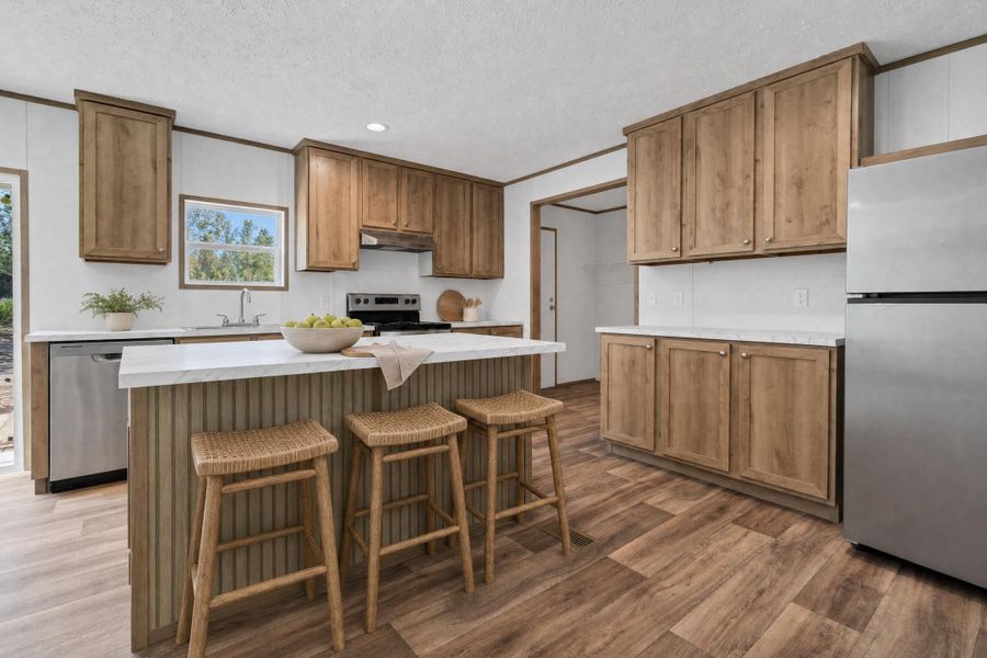 Furnished interior view inside a new home in , Walterboro (Image 16).