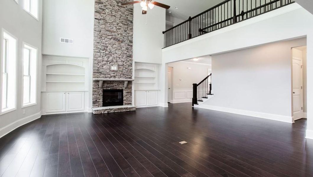 Spacious, unfurnished interior of a new home in Thalley Creek Estates, Cumming (Image 15). Spacious, unfurnished interior of a new home in Thalley Creek Estates, Cumming (Image 15).