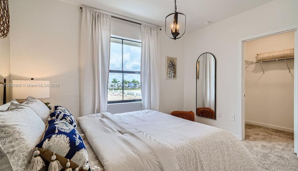 Furnished interior view inside a new home in Palm Cay, Florida City (Image 9).