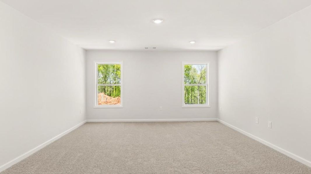 Spacious, unfurnished interior of a new home in Haven Abbey, Cumming (Image 18). Spacious, unfurnished interior of a new home in Haven Abbey, Cumming (Image 18).