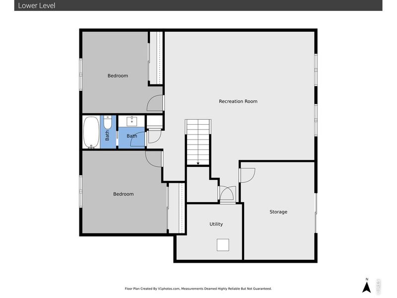 2D floor plan layout of this home in West Grange, Longmont, CO (Image 5).
