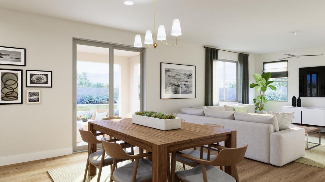 Dining Room | Pomelo | Harvest at Citrus Park | New Homes in Goodyear, AZ | Landsea Homes