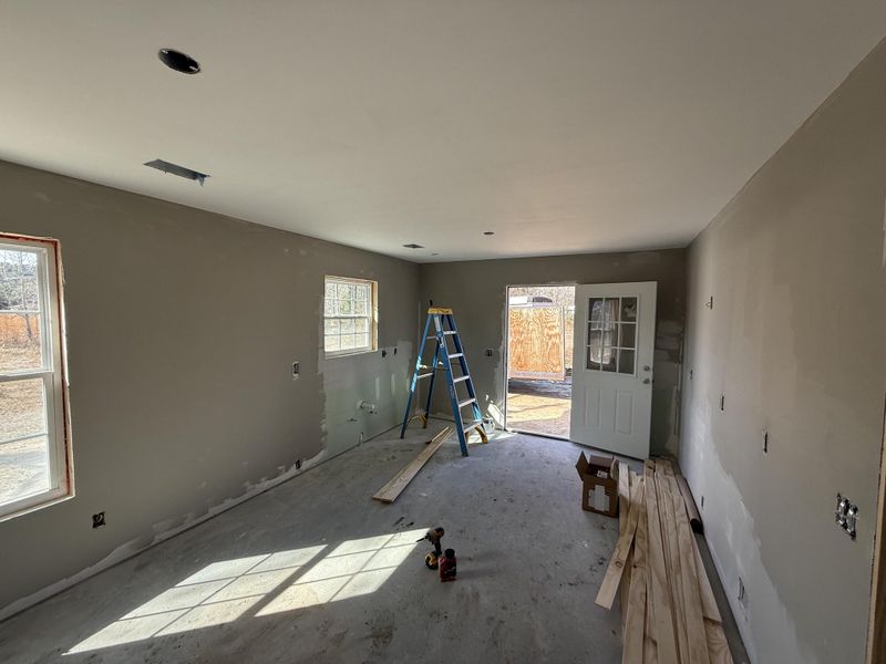 In-progress construction of a new home in , Hampton, SC (Image 8).