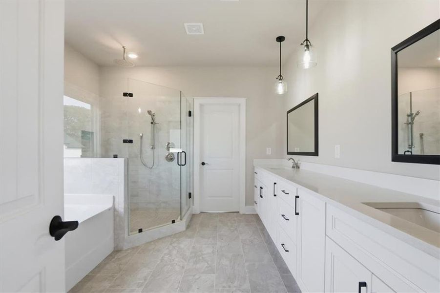 Furnished interior view inside a new home in , Monroe (Image 11). Furnished interior view inside a new home in , Monroe (Image 11).