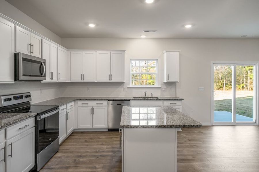 Representative unfurnished interior of a home built from the COLUMBIA by D.R. Horton in Gretchen Pines, West End (Image 15).