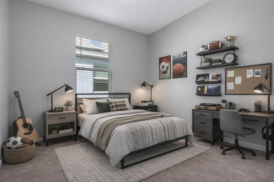 Furnished interior view inside a new home in , Davenport (Image 4).
