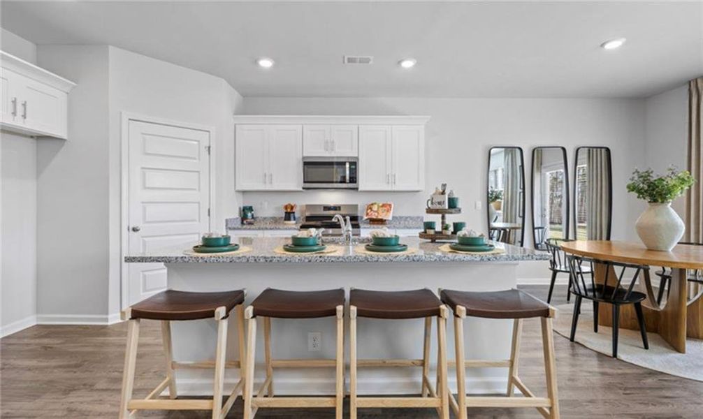 Furnished interior view inside a new home in Twin Lakes, Hoschton (Image 13).