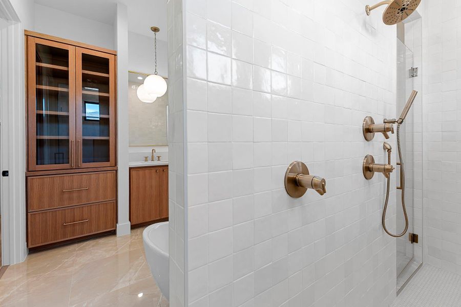 Furnished interior view inside a new home in , Georgetown (Image 36).