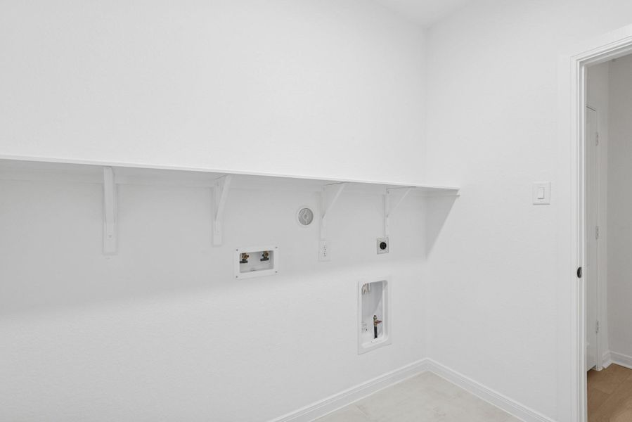 Spacious, unfurnished interior of a new home in The Grand Prairie 50’, Hockley (Image 30). Spacious, unfurnished interior of a new home in The Grand Prairie 50’, Hockley (Image 30).