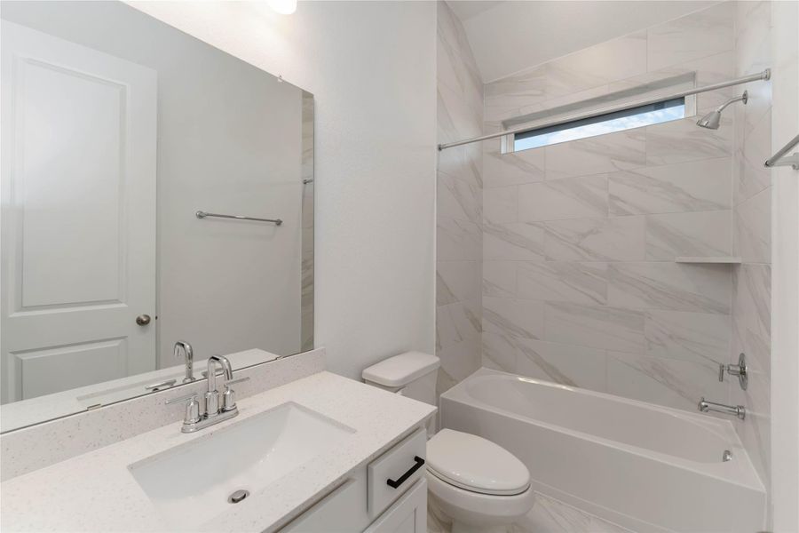 Furnished interior view inside a new home in Arabella on the Prairie, Booth (Image 10).