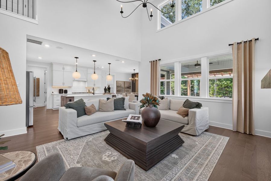 Representative furnished interior of a home built from the Newlyn by Pulte Homes in Windsor Court, Fayetteville (Image 33).