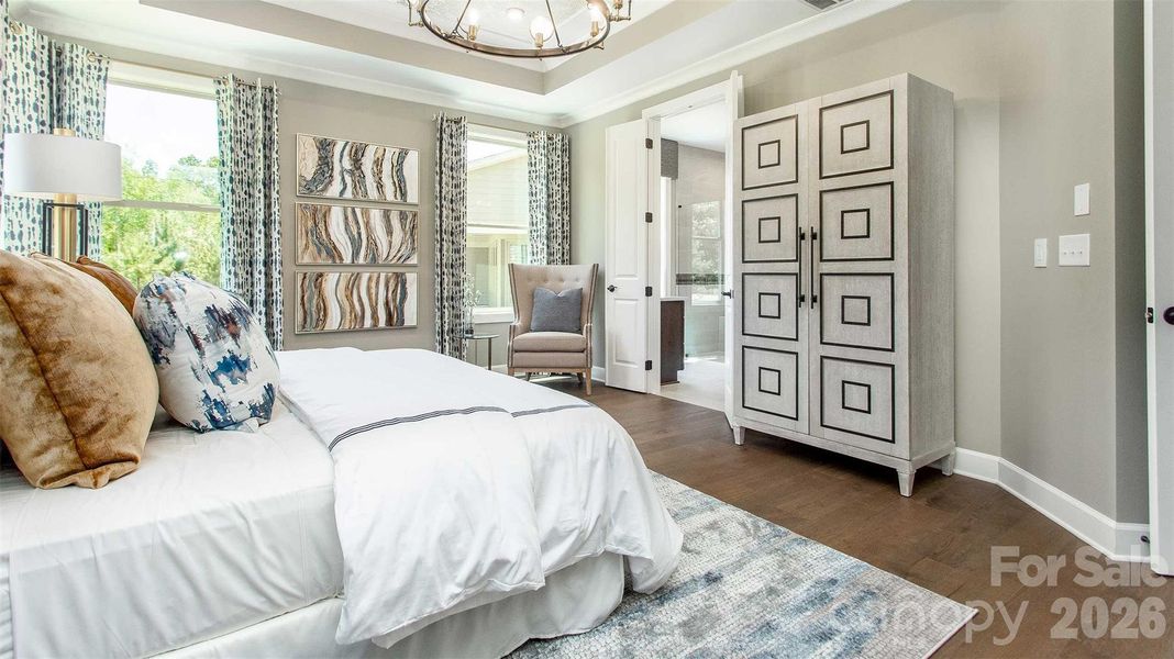 Furnished interior view inside a new home in Handsmill on Lake Wylie, York (Image 5).