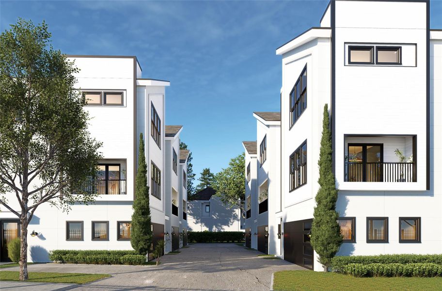 Exterior details and patio area of a home in , Houston (Image 2). Exterior details and patio area of a home in , Houston (Image 2).