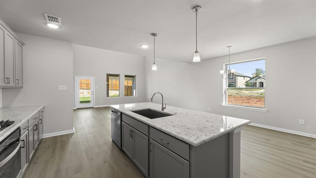 Furnished interior view inside a new home in , Celina (Image 7).