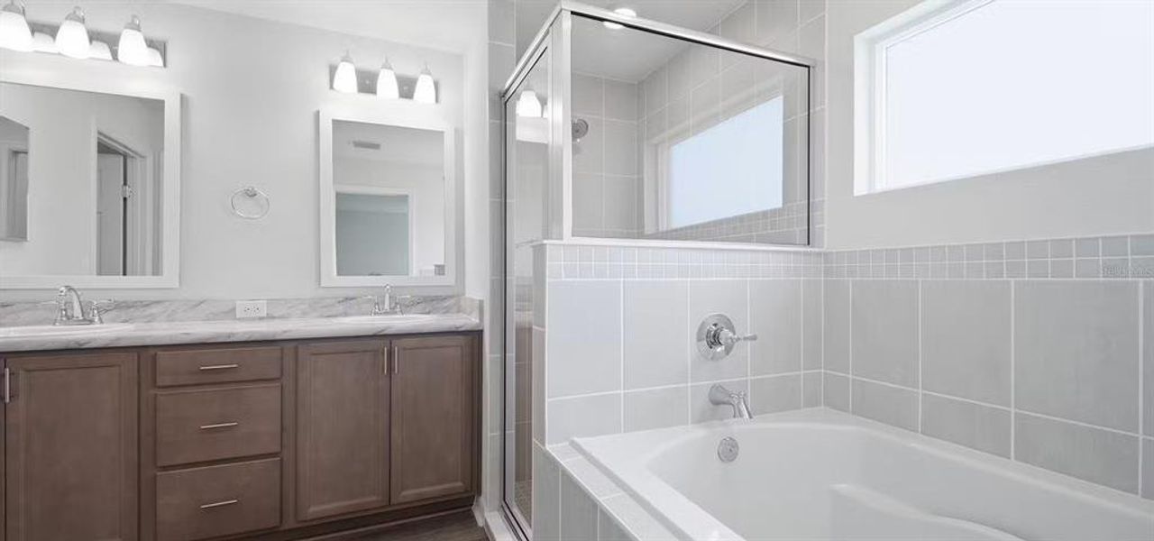 Furnished interior view inside a new home in Stonebridge North, Zephyrhills (Image 4).